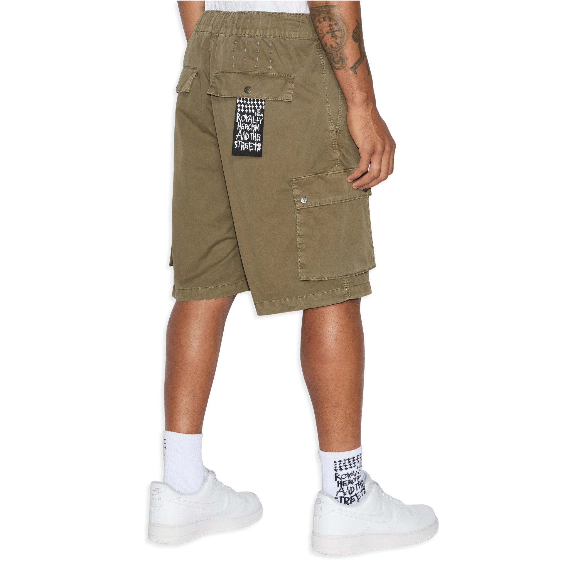 Krush Cargo Short Army Fade Short
