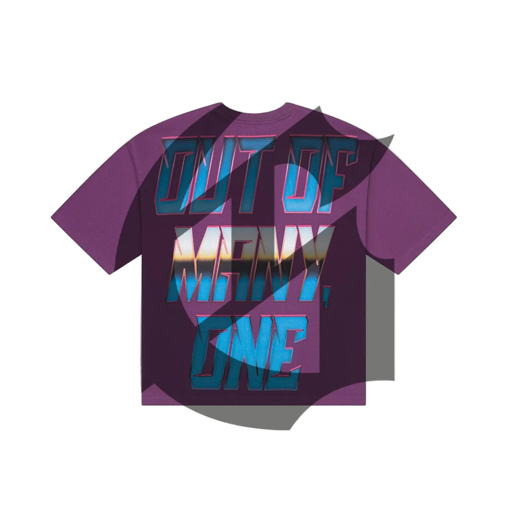 Memento Vivere Purple Wash Tee