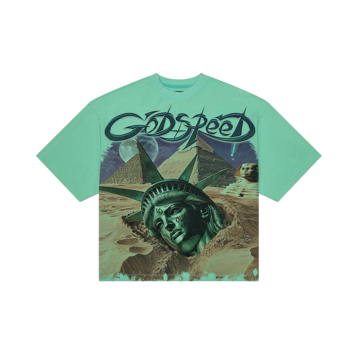 Mother Cairo Teal Tee