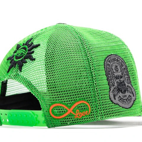 GS Forever Trucker Hat Lime Washed