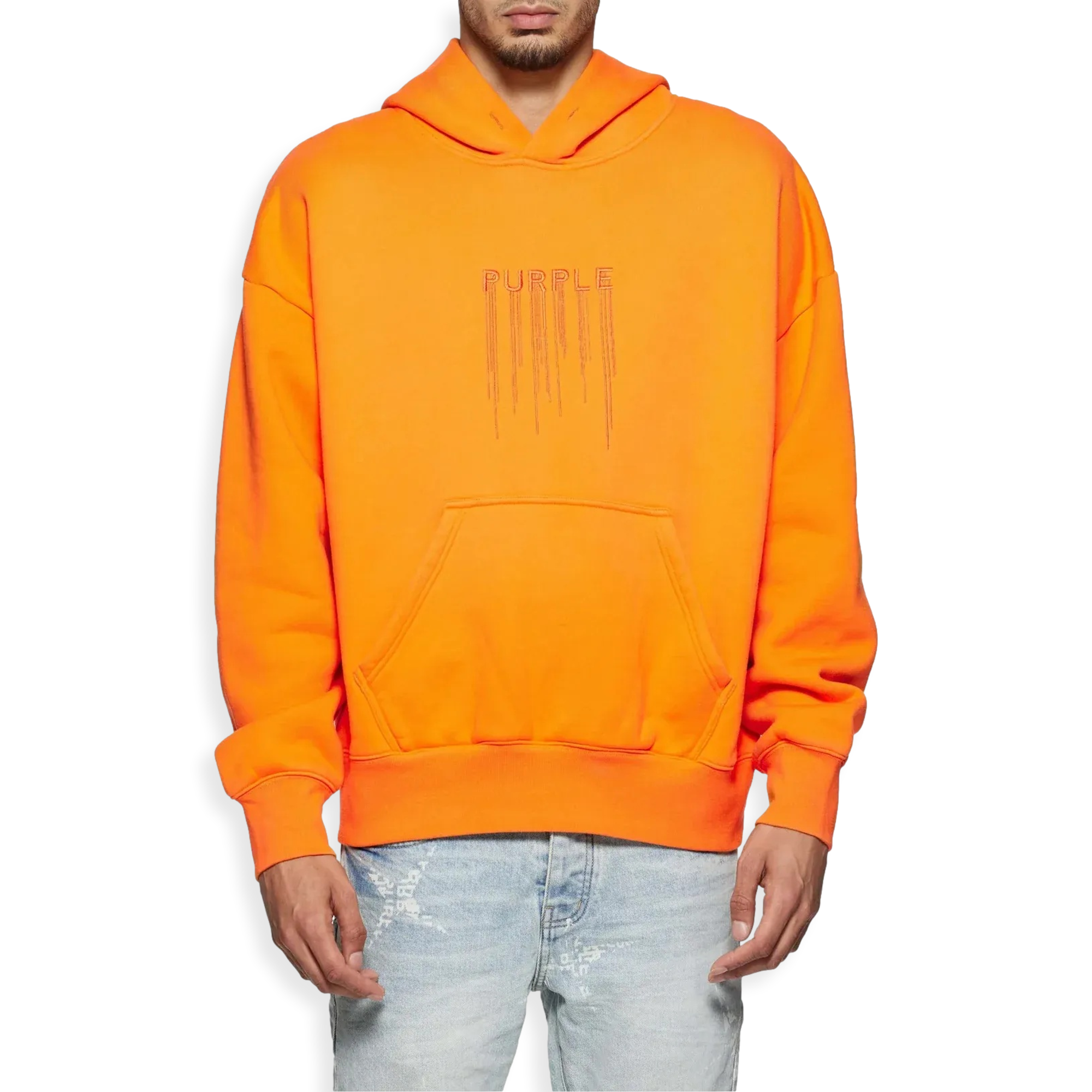 Hwt Fleece PO Orange Pullover