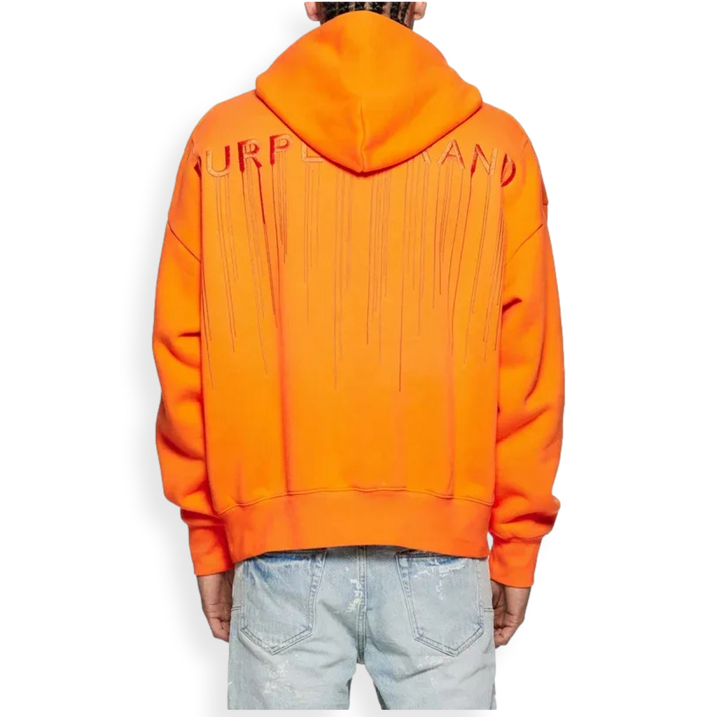 Hwt Fleece PO Orange Pullover