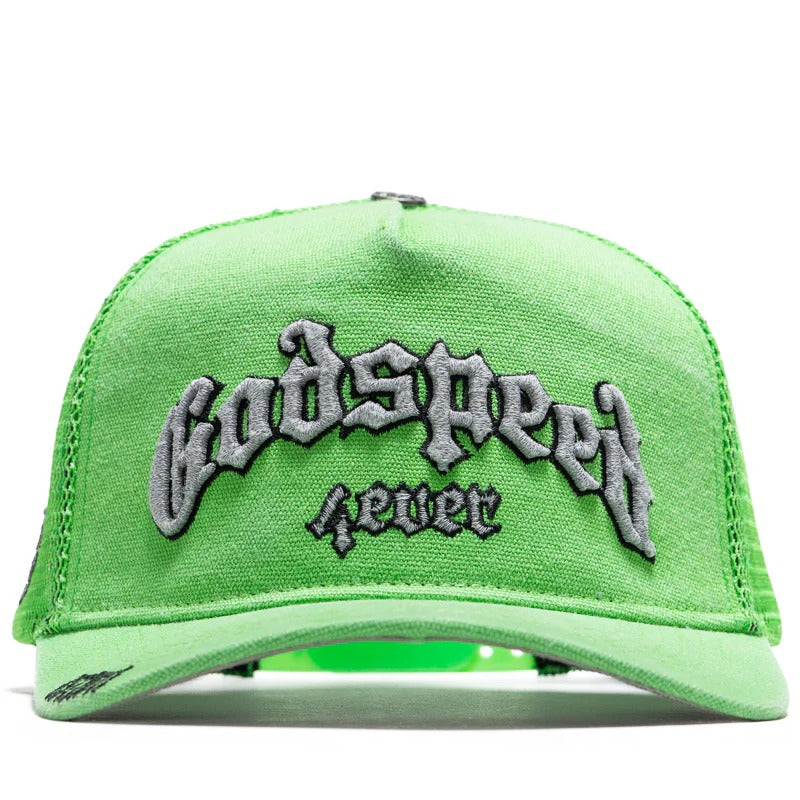 GS Forever Trucker Hat Lime Washed
