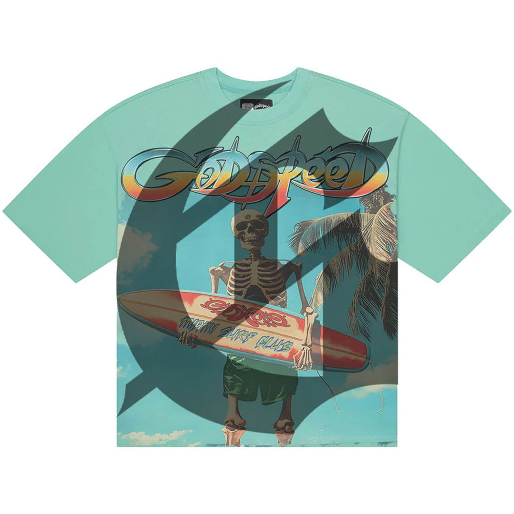 Miami Surf Club Teal Tee