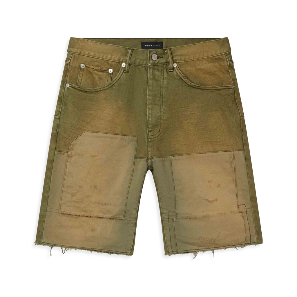 Patchwork Shorts Overdye