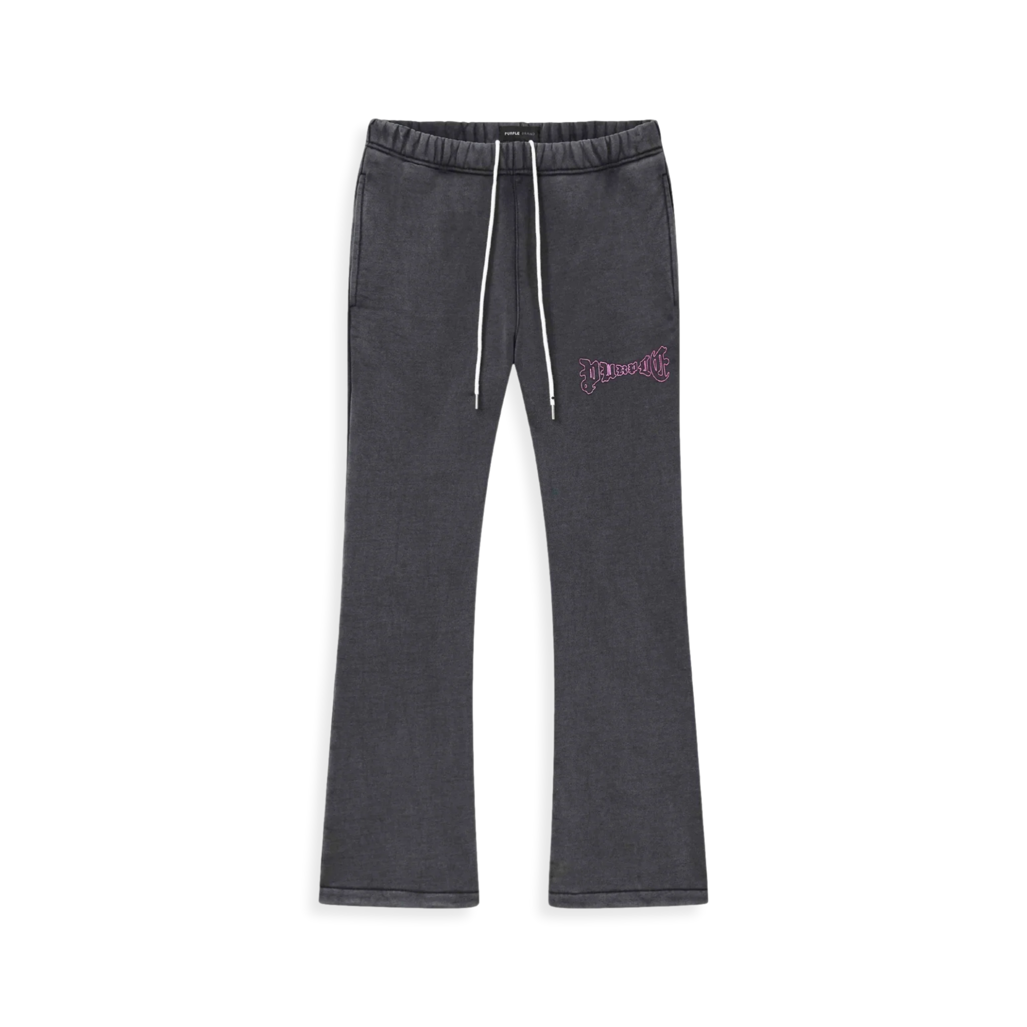 Black Arched Gothic Sweatpants